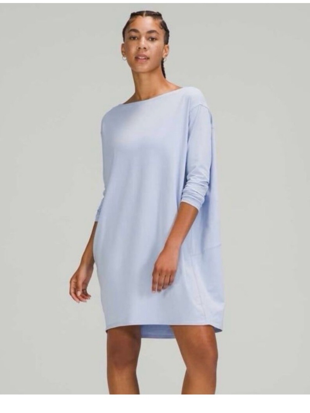 Lululemon Back in Action  Dress in Light Blue